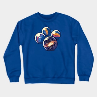 Marble Universe by Tobe Fonseca Crewneck Sweatshirt